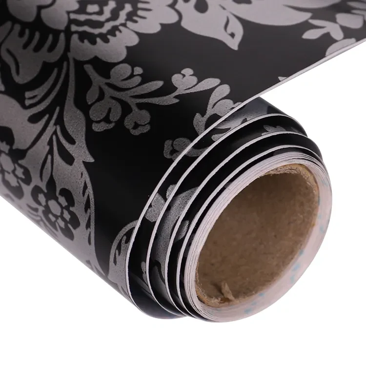 3D Vinyl PVC schwerem geprägter Tapete