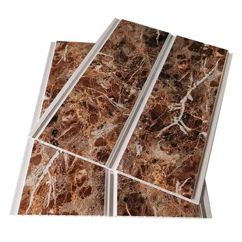 Marmor Plastik heißes Stempel PVC Deckenplatte